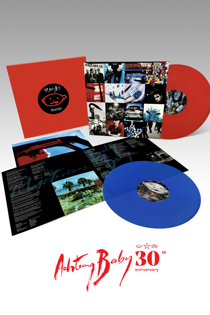 Achtung Baby at 30 Official Realease Vynil Coloured special edition